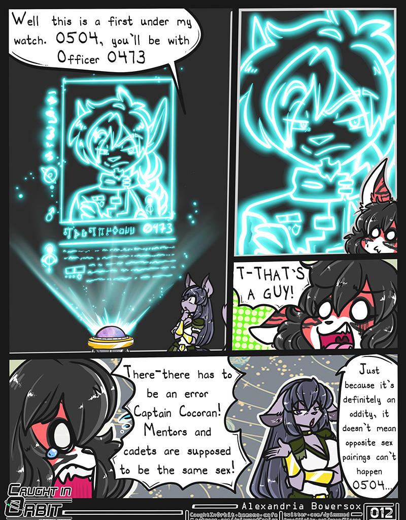 Caught in Orbit - Episode 14, Page 1: Caught in Orbit Chapter 1 Page 12