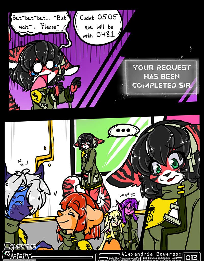 Caught in Orbit - Episode 15, Page 1: Caught in Orbit Chapter 1 Page 13