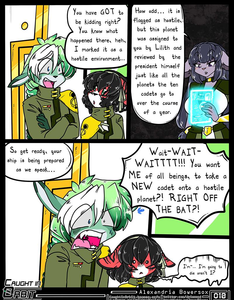 Caught in Orbit - Episode 20, Page 1: Caught in Orbit Chapter 1 Page 18