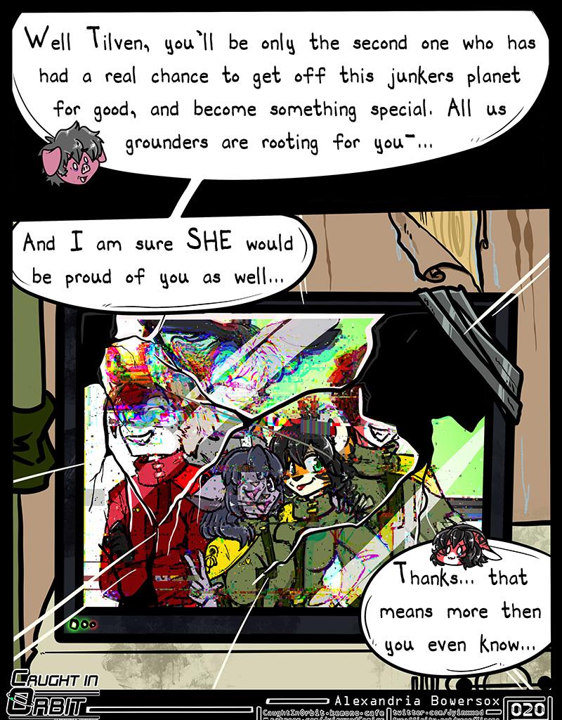 Caught in Orbit - Episode 22, Page 1: Caught in Orbit Chapter 1 Page 20