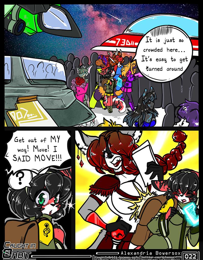 Caught in Orbit - Episode 25, Page 1: Caught in Orbit Chapter 2 Page 02