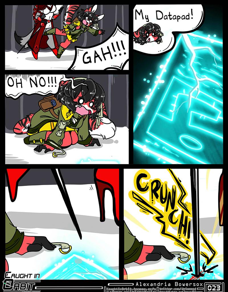 Caught in Orbit - Episode 26, Page 1: Caught in Orbit Chapter 2 Page 03