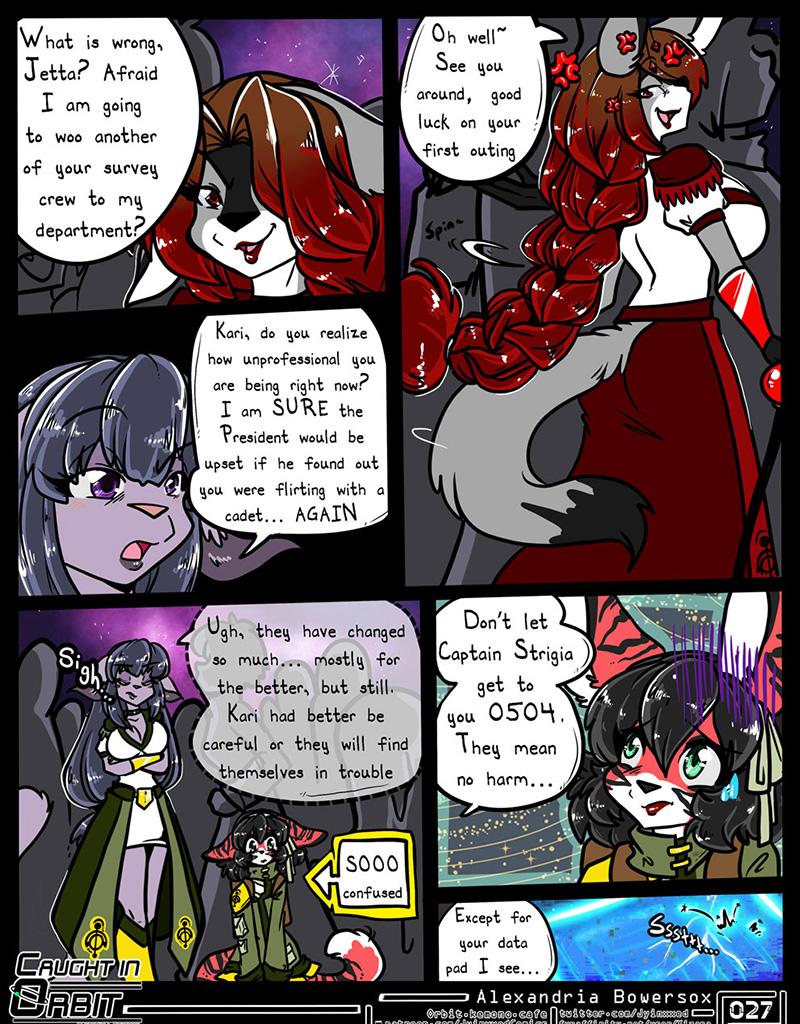 Caught in Orbit - Episode 30, Page 1: Caught in Orbit Chapter 2 Page 07