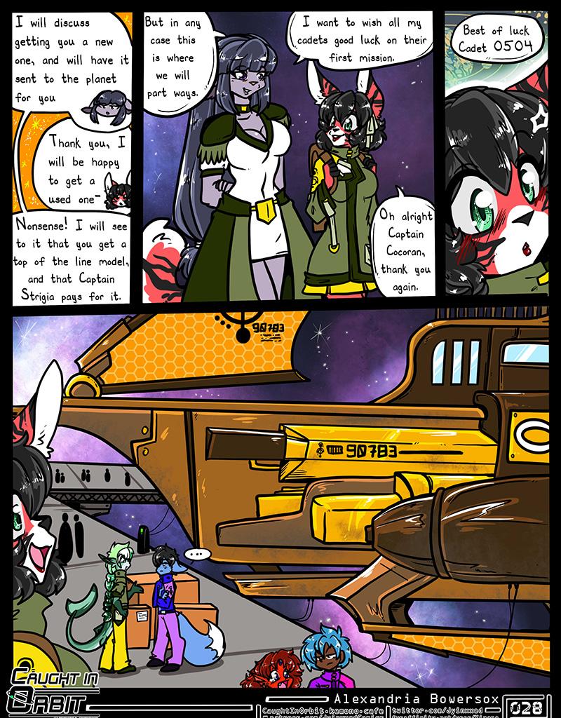 Caught in Orbit - Episode 31, Page 1: Caught in Orbit Chapter 2 Page 08