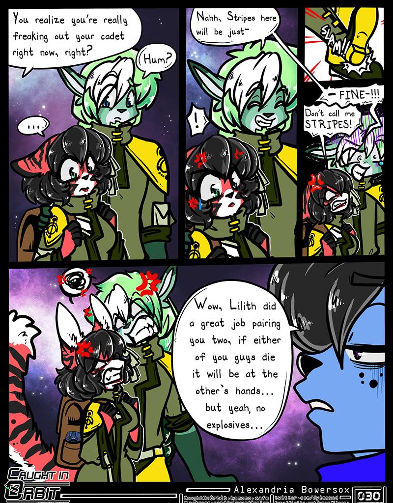 Caught in Orbit - Episode 33, Page 1: Caught in Orbit Chapter 2 Page 10