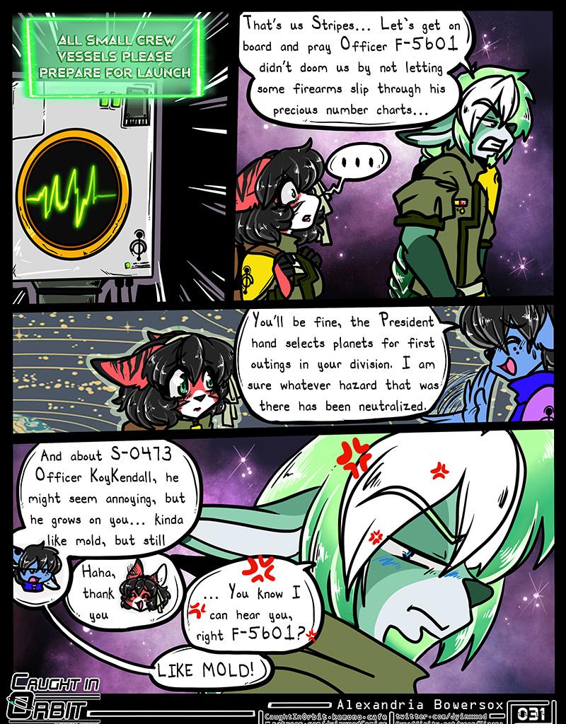 Caught in Orbit - Episode 34, Page 1: Caught in Orbit Chapter 2 Page 11
