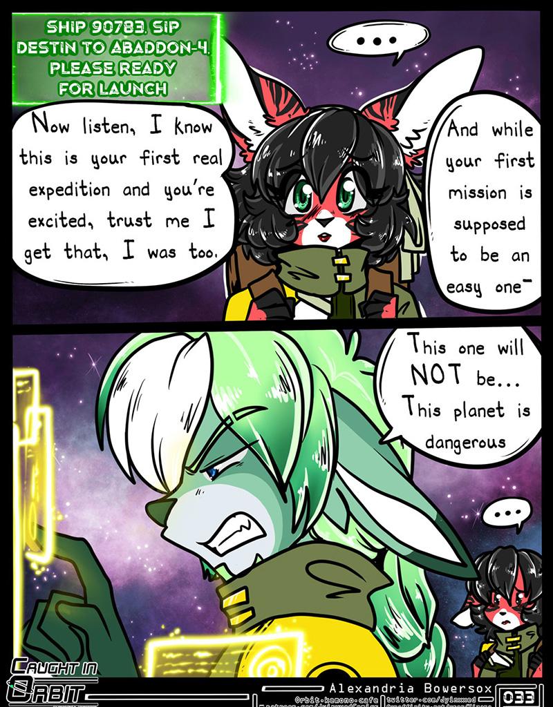 Caught in Orbit - Episode 36, Page 1: Caught in Orbit Chapter 2 Page 13