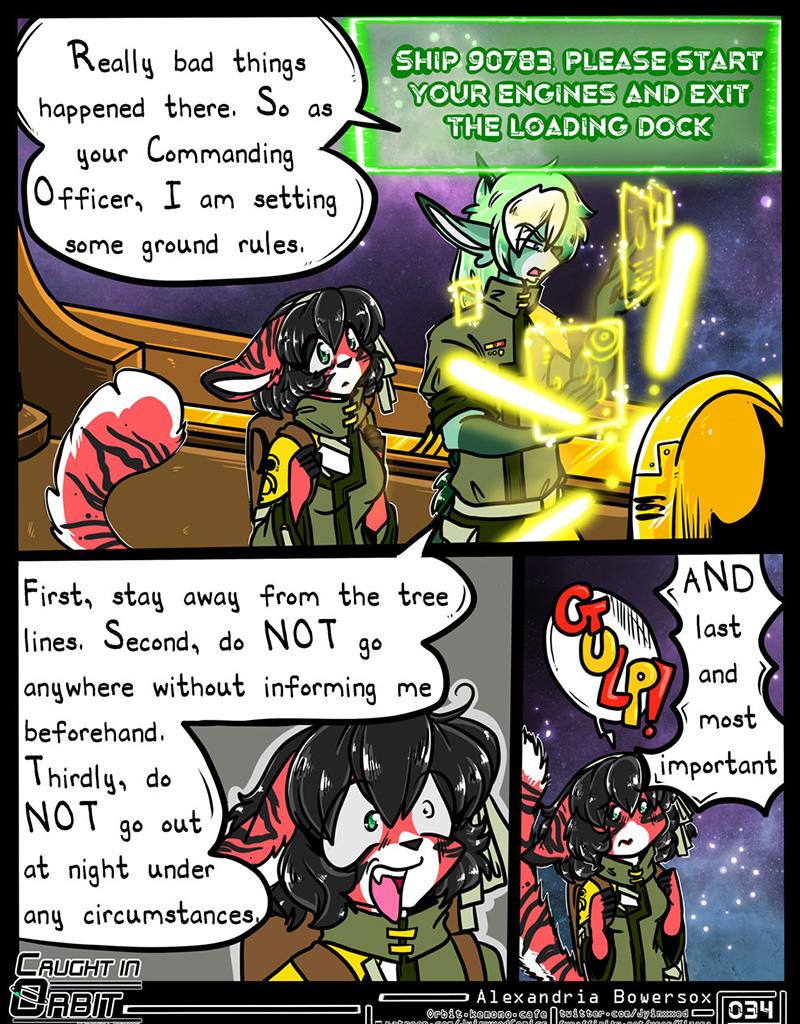 Caught in Orbit - Episode 37, Page 1: Caught in Orbit Chapter 2 Page 14
