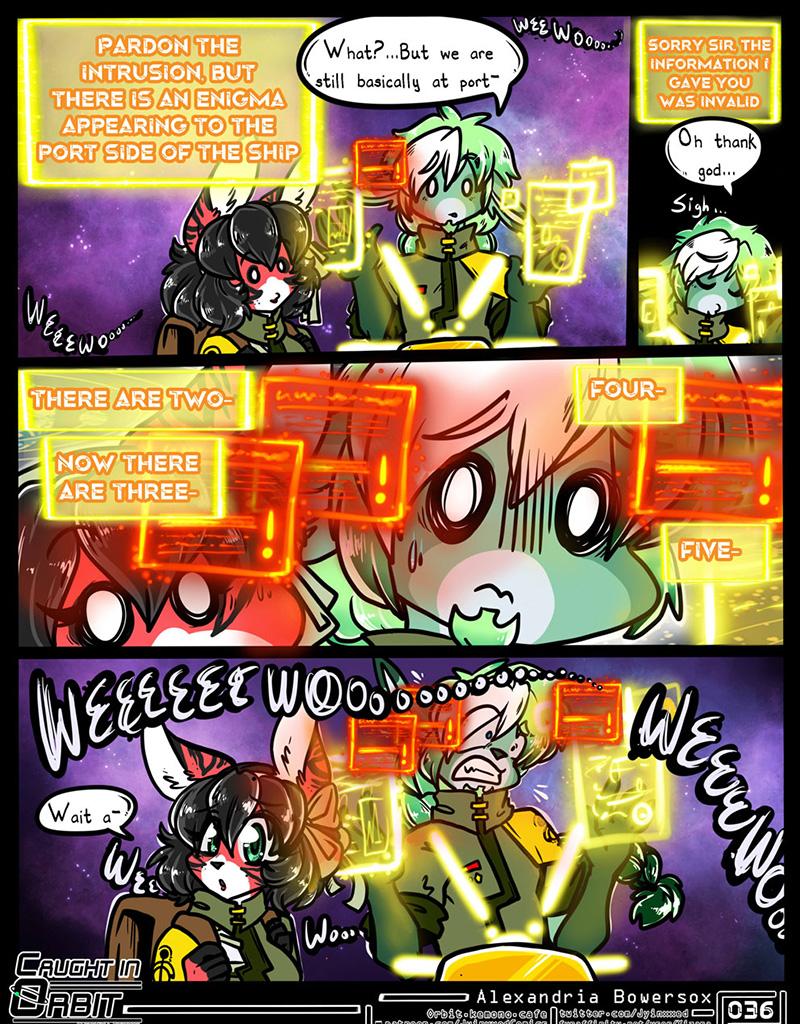 Caught in Orbit - Episode 39, Page 1: Caught in Orbit Chapter 2 Page 16