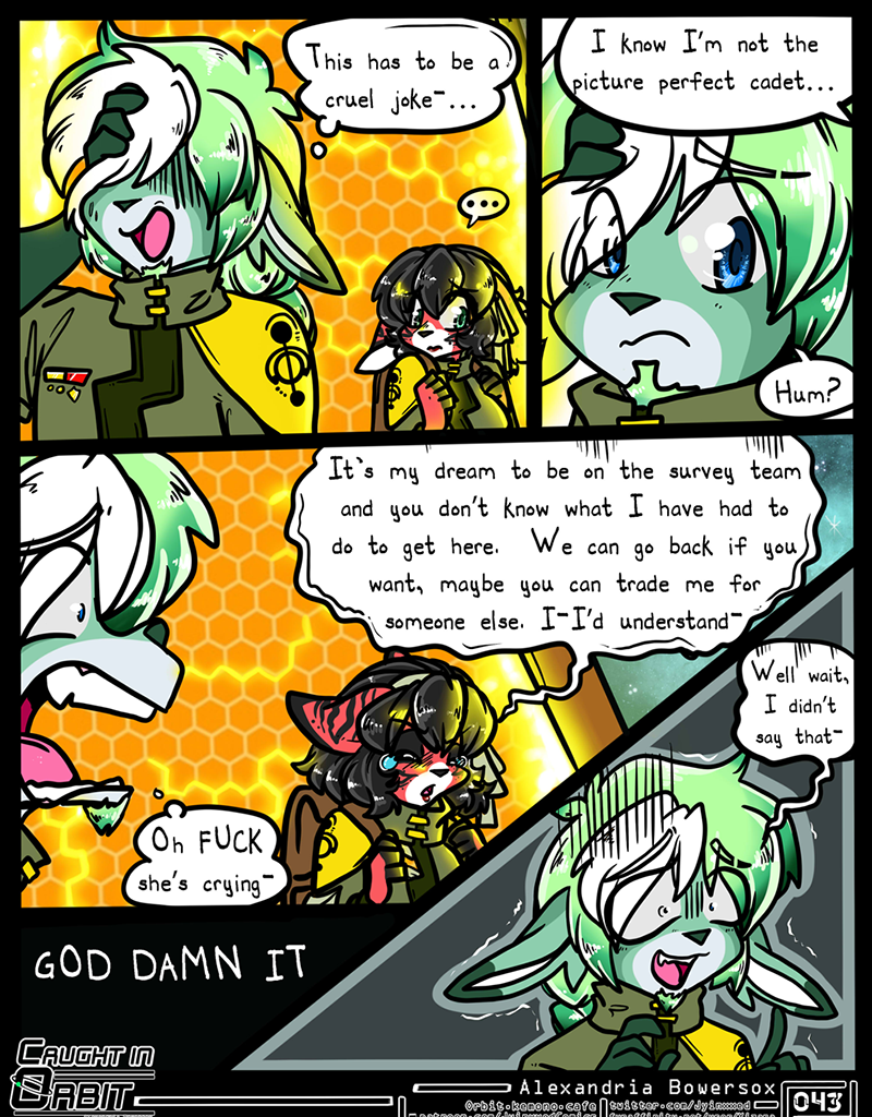 Caught in Orbit - Episode 47, Page 1: Caught in Orbit Chapter 03 Page 03