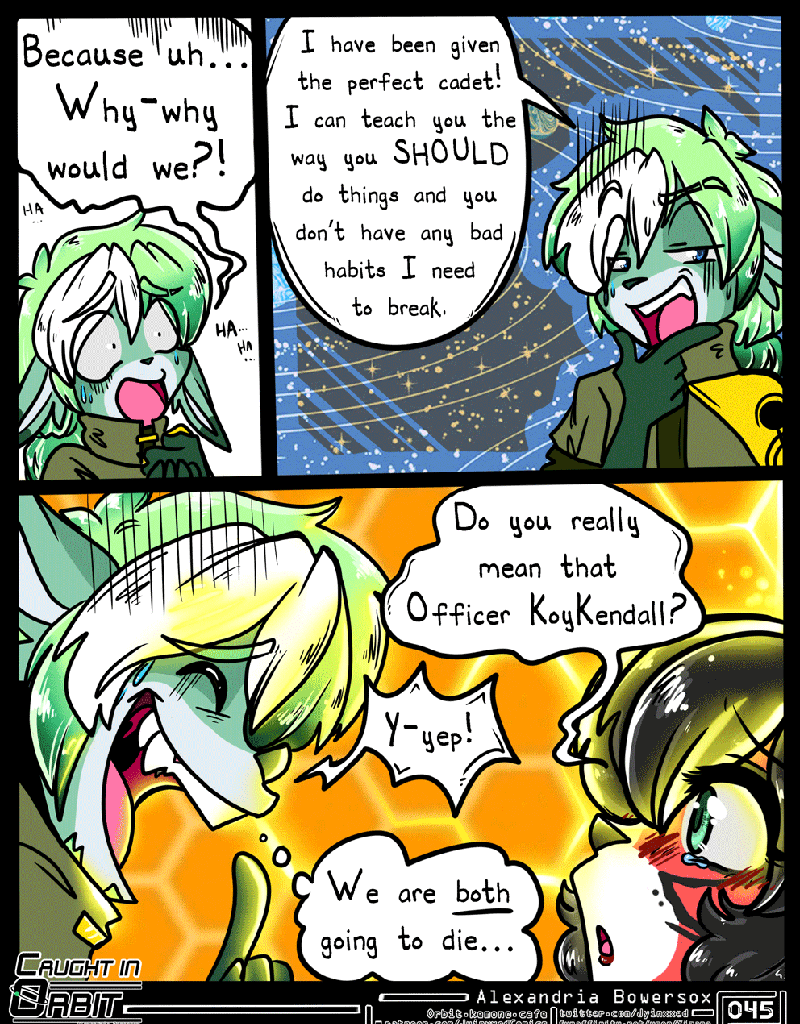 Caught in Orbit - Episode 49, Page 1: Caught in Orbit Chapter 03 Page 05