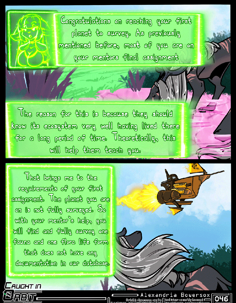 Caught in Orbit - Episode 50, Page 1: Caught in Orbit Chapter 03 Page 06