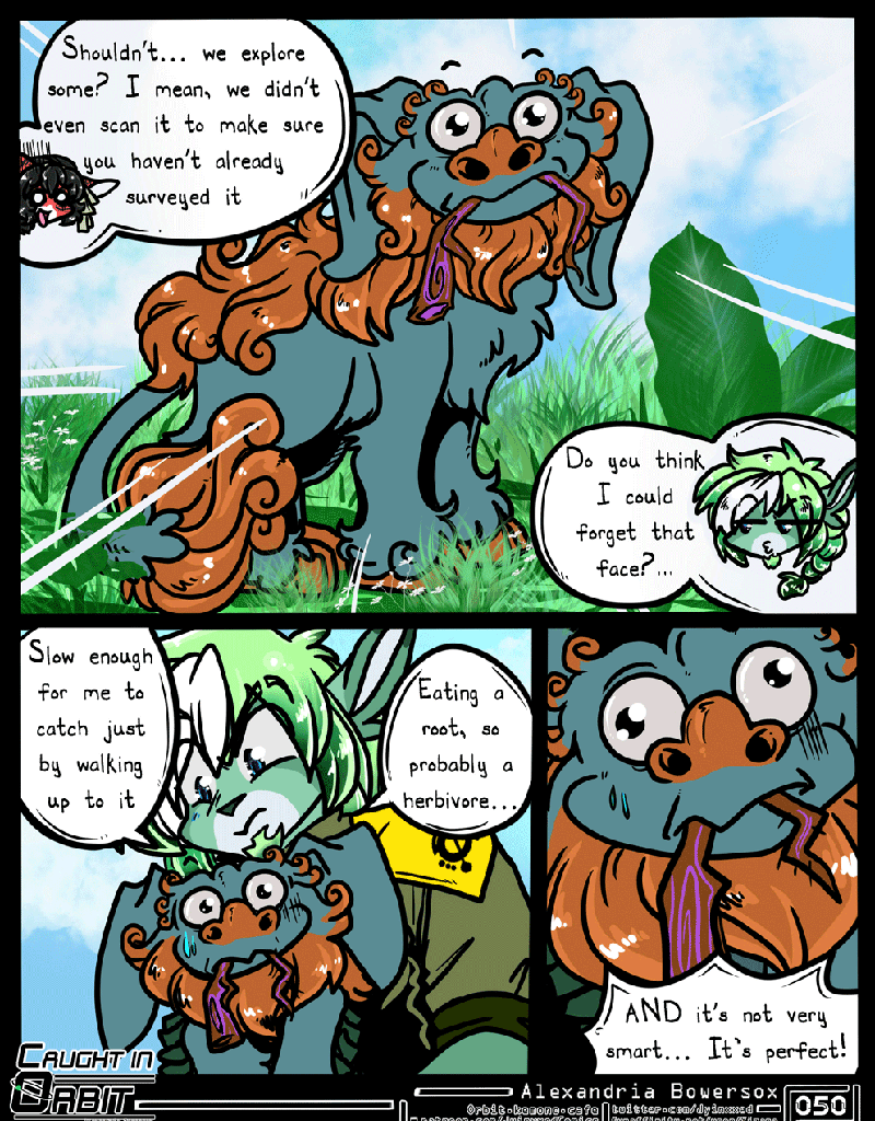 Caught in Orbit - Episode 54, Page 1: Caught in Orbit Chapter 03 Page 10