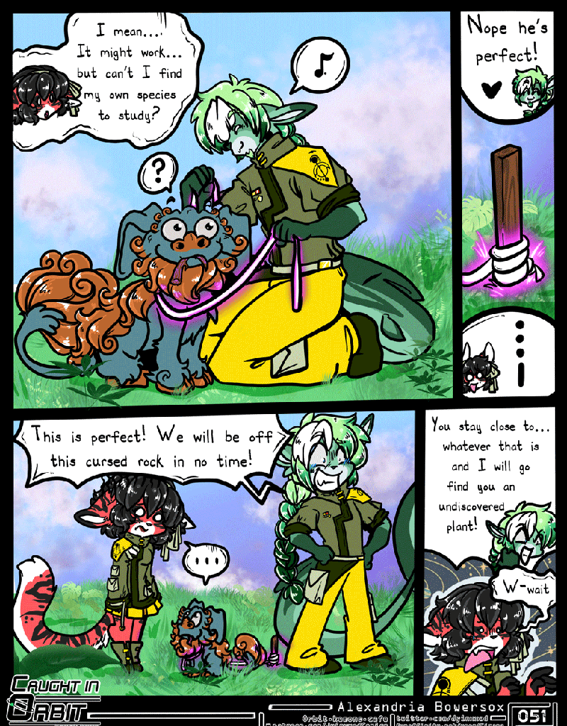 Caught in Orbit - Episode 55, Page 1: Caught in Orbit Chapter 03 Page 11