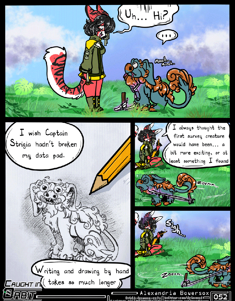 Caught in Orbit - Episode 56, Page 1: Caught in Orbit Chapter 03 Page 12