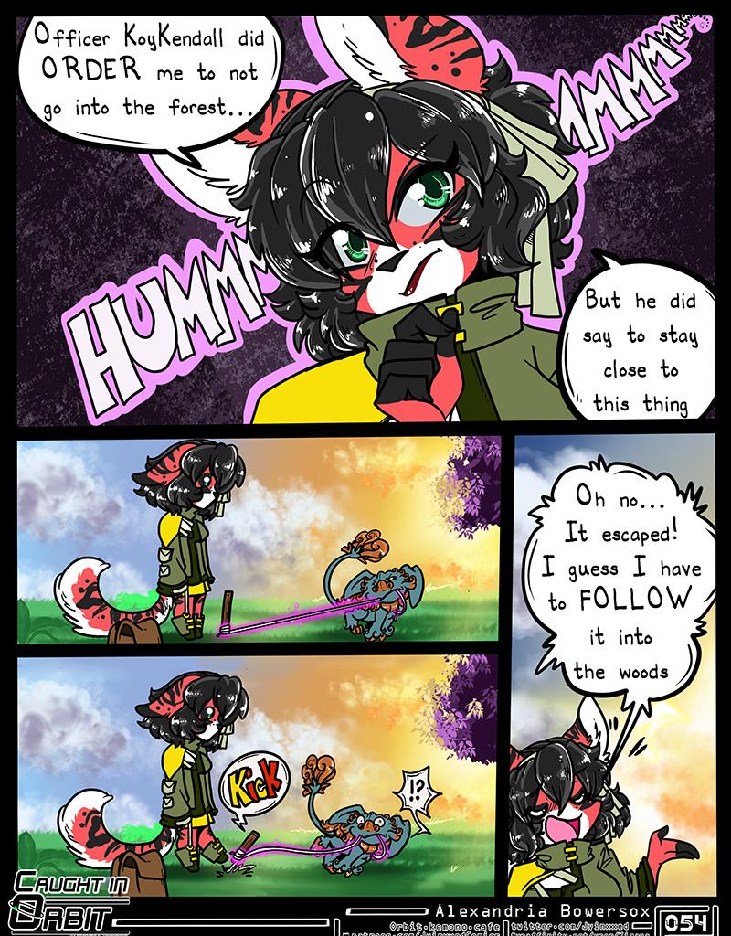 Caught in Orbit - Episode 58, Page 1: Caught in Orbit Chapter 03 Page 14