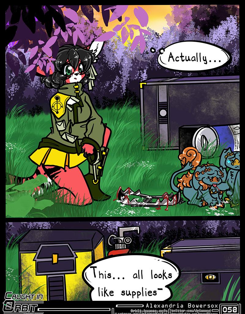 Caught in Orbit - Episode 62, Page 1: Caught in Orbit Chapter 03 Page 18