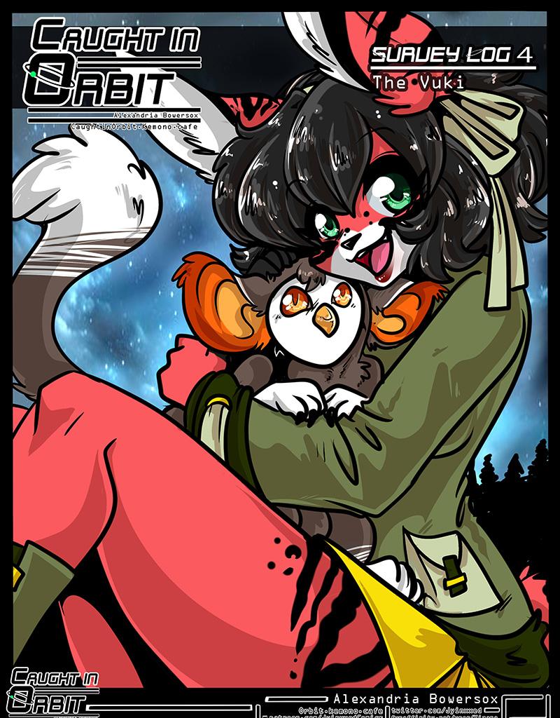 Caught in Orbit - Episode 65, Page 1: Caught in Orbit Chapter 04 Cover Page