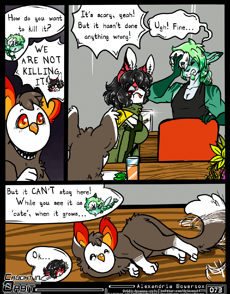 Caught in Orbit - Episode 78, Page 1: Caught in Orbit Chapter 04 Page 13