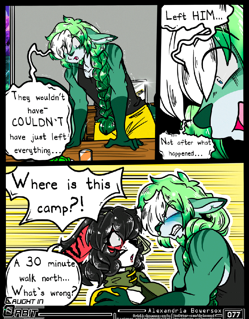 Caught in Orbit - Episode 82, Page 1: Caught in Orbit Chapter 04 Page 17