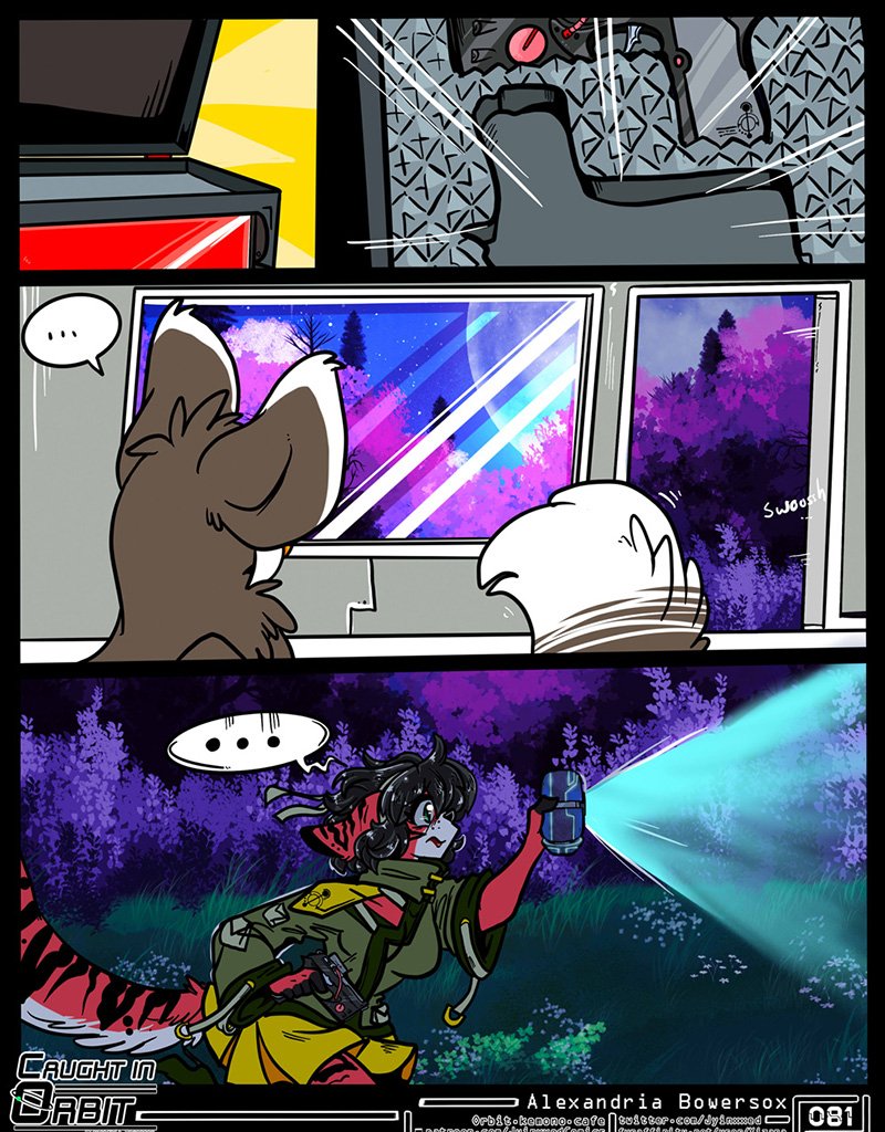 Caught in Orbit - Episode 87, Page 1: Caught in Orbit Chapter 05 Page 01