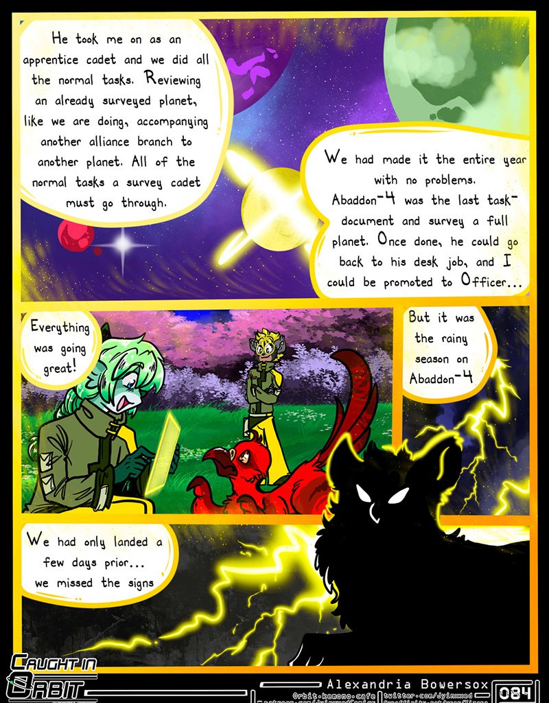 Caught in Orbit - Episode 90, Page 1: Caught in Orbit Chapter 05 Page 04