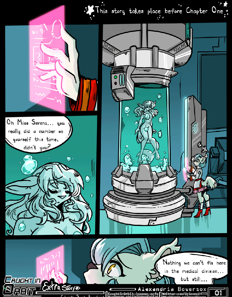 Caught in Orbit - Episode 109, Page 1: Caught in Orbit Special Chapter 1 Page 01