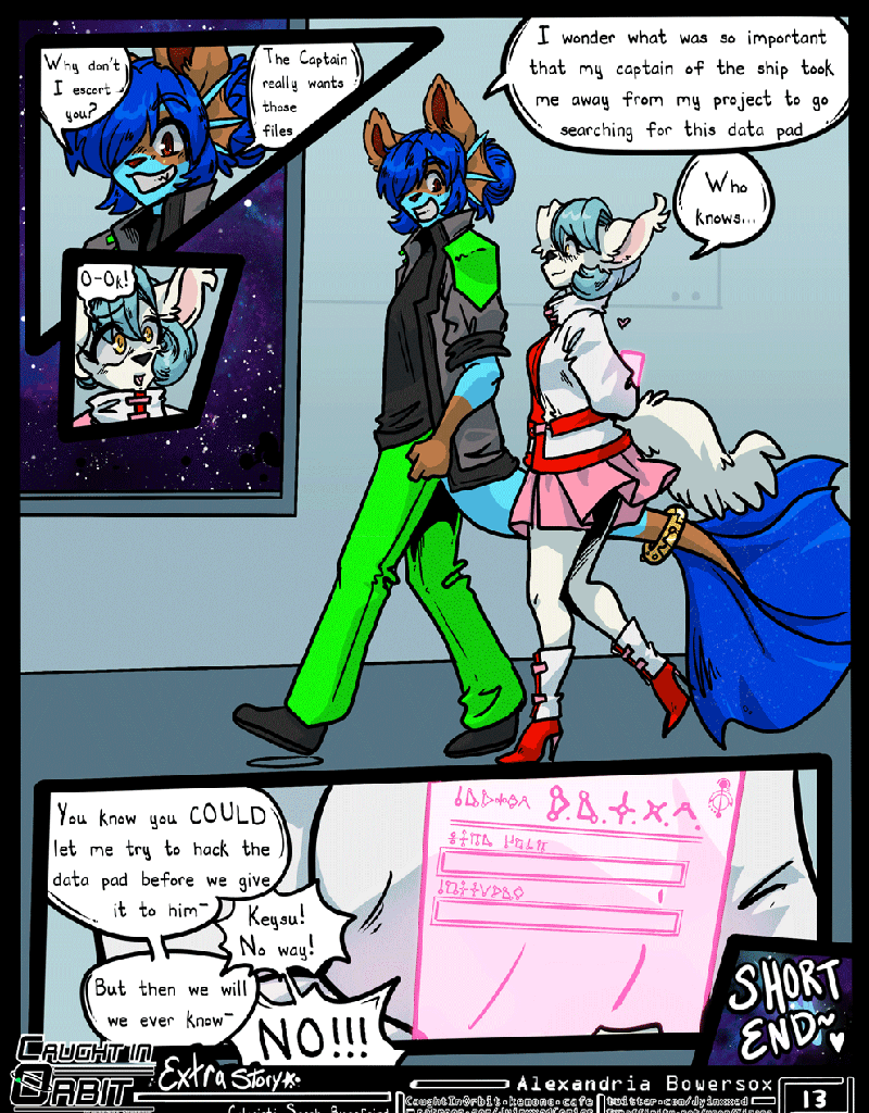 Caught in Orbit - Episode 121, Page 1: Caught in Orbit Special Chapter 1 Page 13
