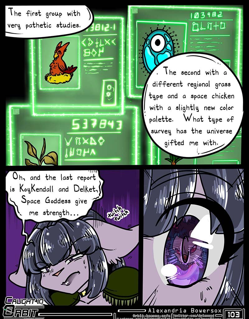 Caught in Orbit - Episode 126, Page 1: Caught in Orbit Chapter 06 Page 03