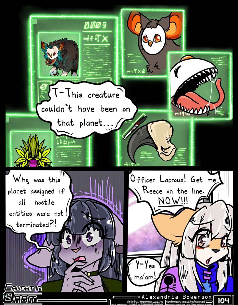 Caught in Orbit - Episode 127, Page 1: Caught in Orbit Chapter 06 Page 04