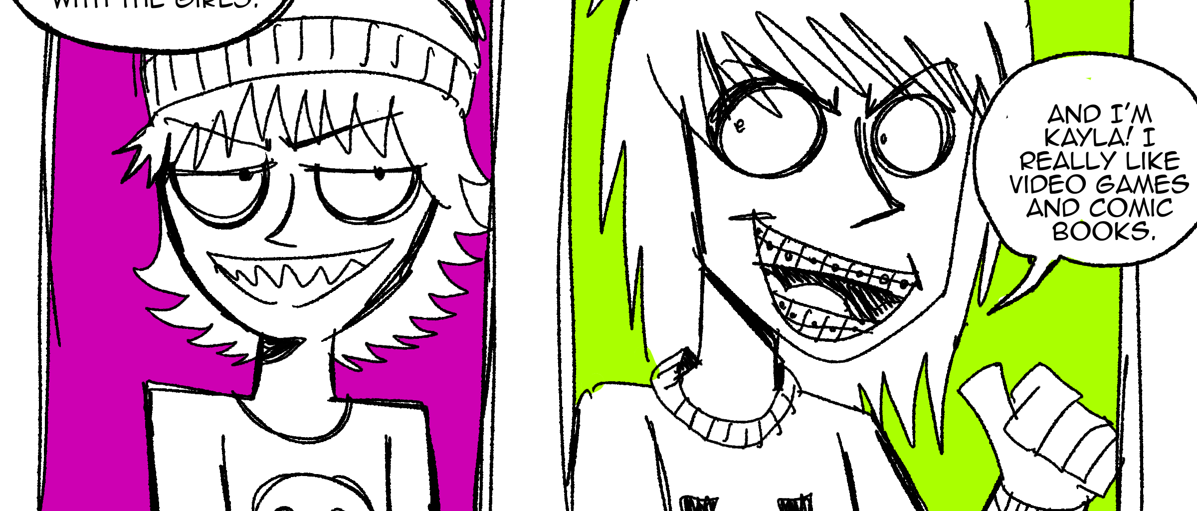 The Weird Kids - Episode 3, Page 1: Ep 1 - 2