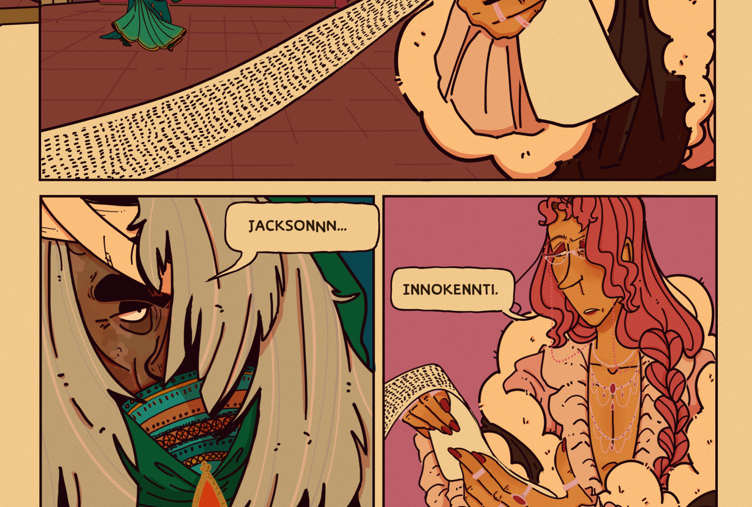 Hand of Paphos - Episode 1, Page 1: C1P1