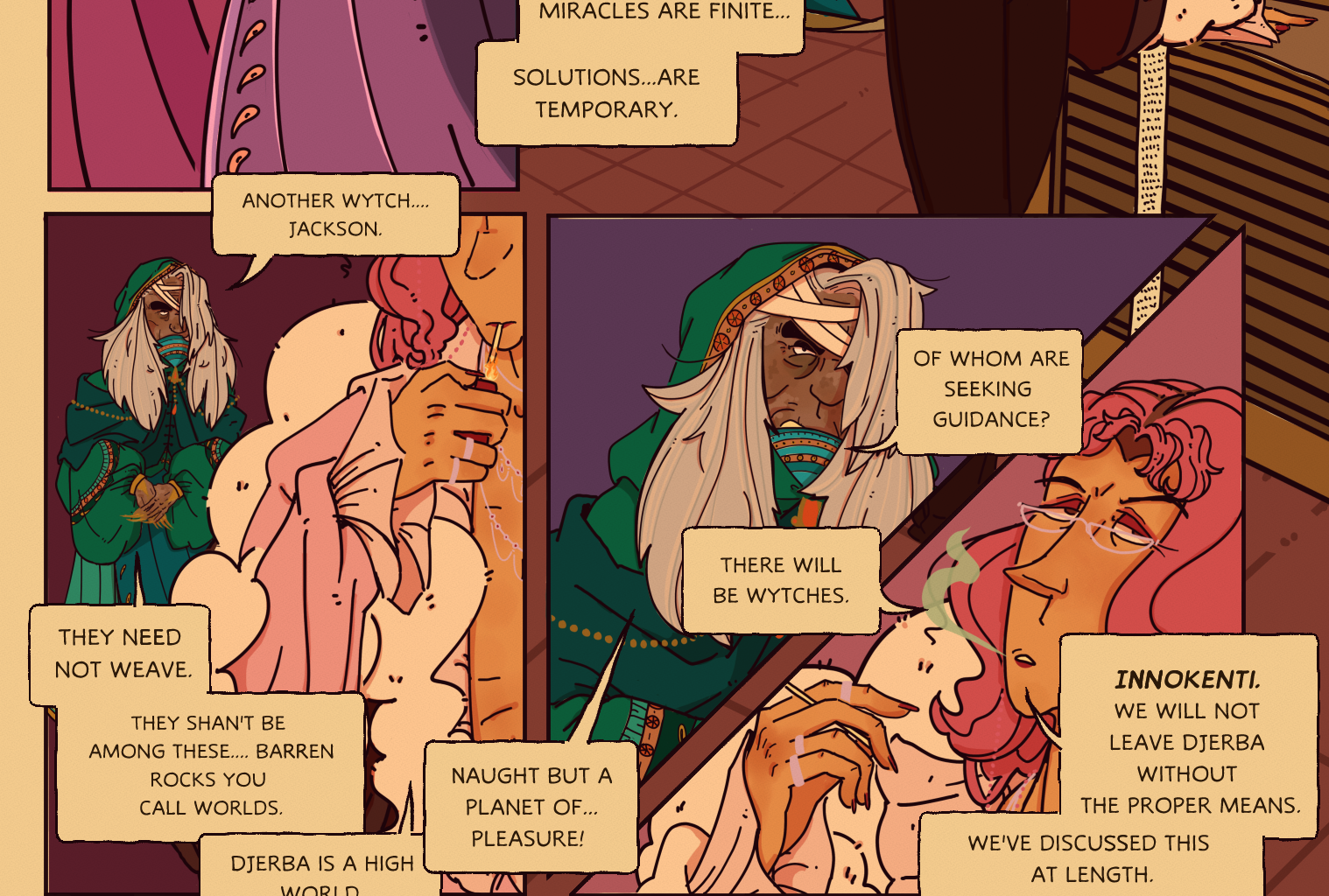 Hand of Paphos - Episode 3, Page 1: C1P3