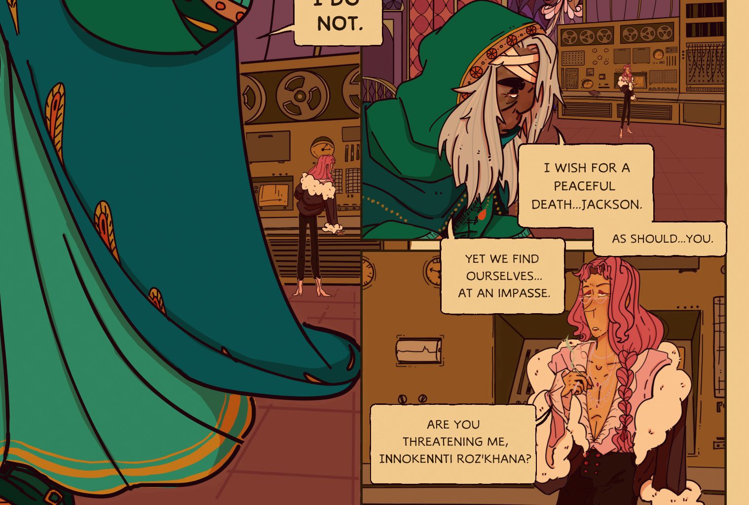Hand of Paphos - Episode 4, Page 1: C1P4
