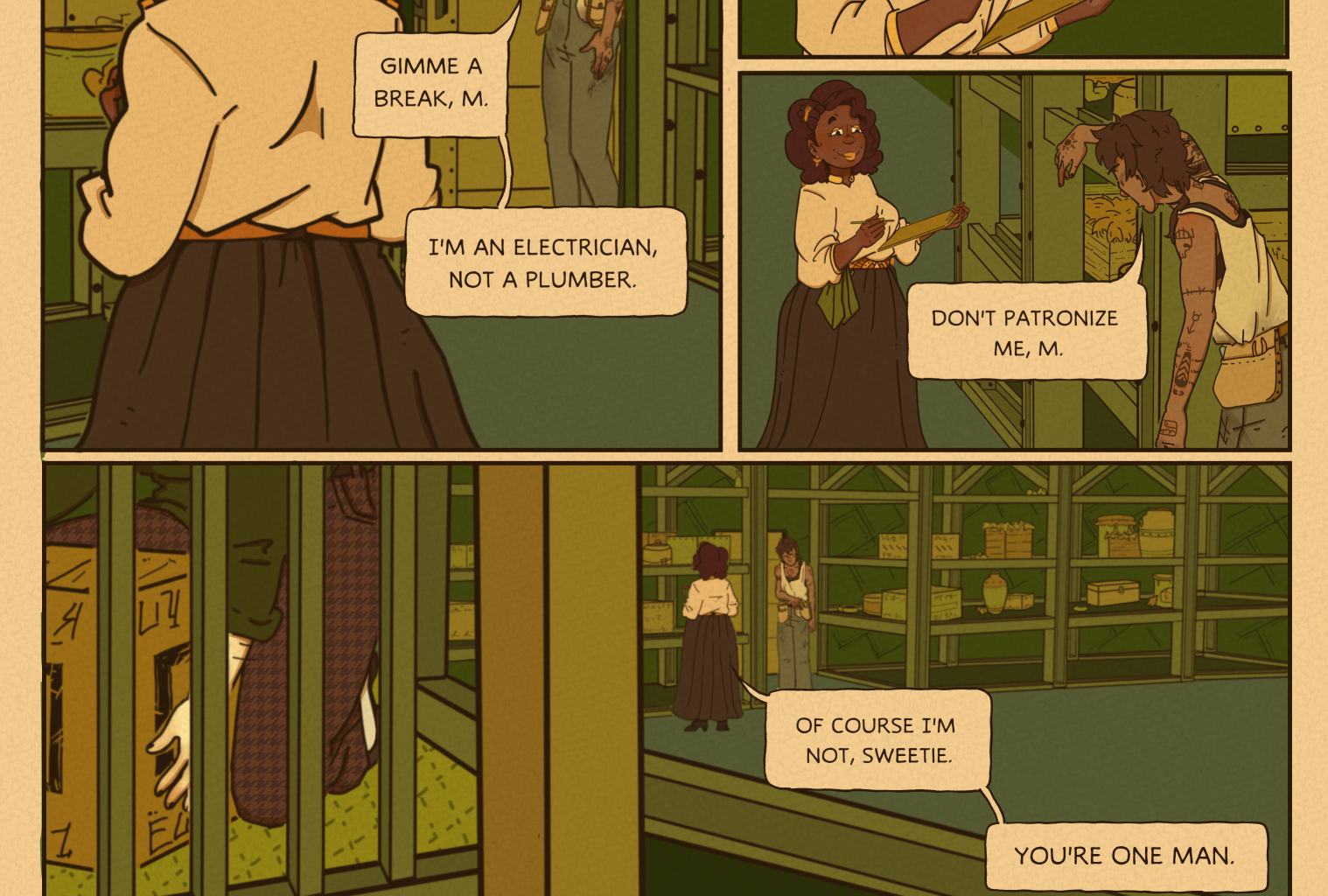 Hand of Paphos - Episode 6, Page 1: C1P6