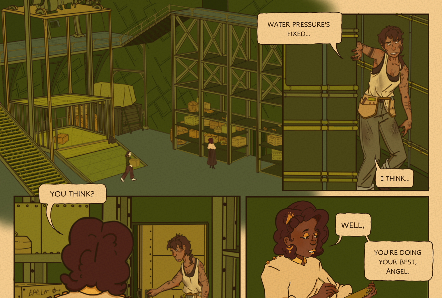 Hand of Paphos - Episode 6, Page 1: C1P6