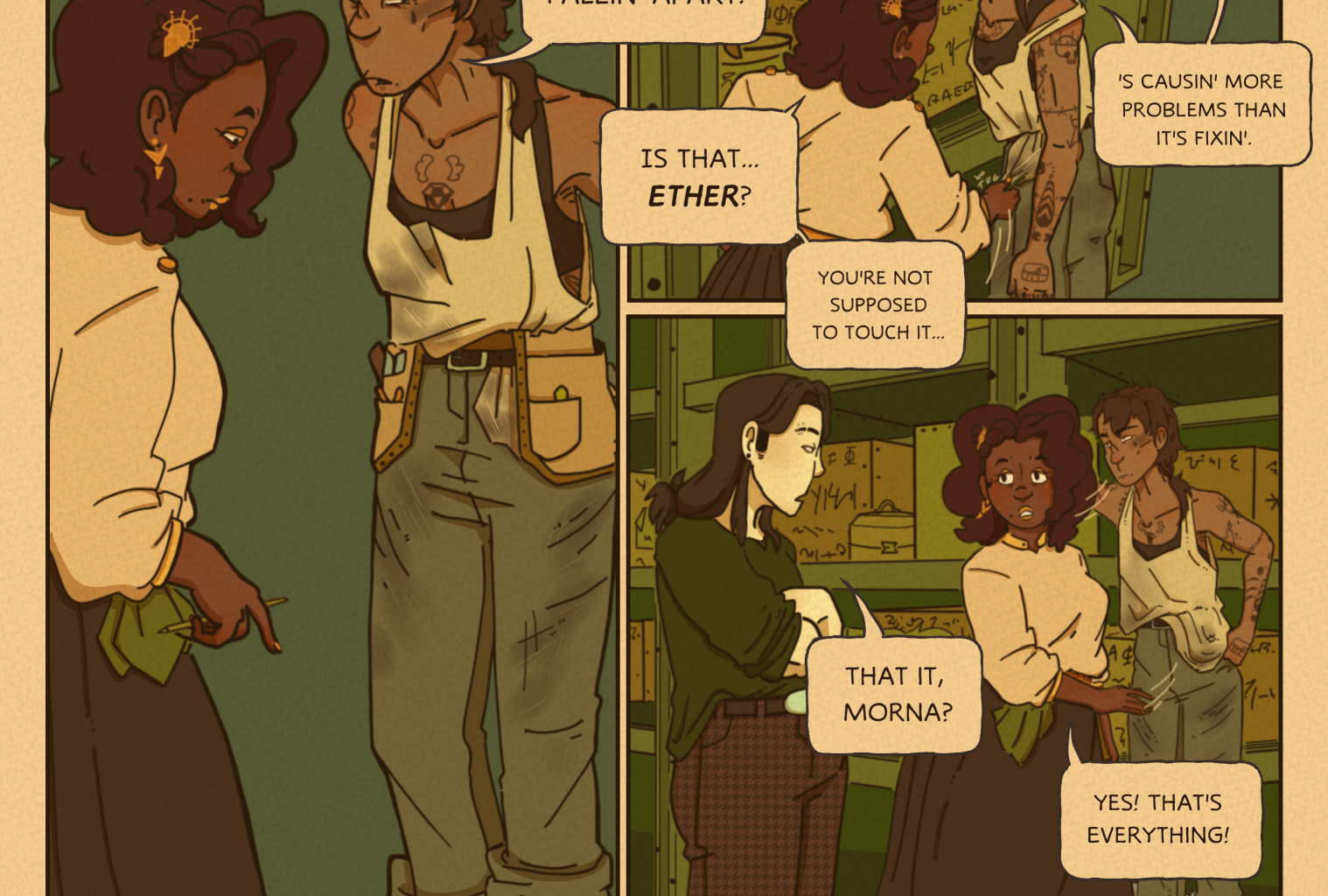 Hand of Paphos - Episode 7, Page 1: C1P7