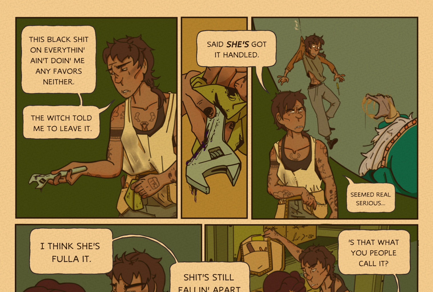 Hand of Paphos - Episode 7, Page 1: C1P7