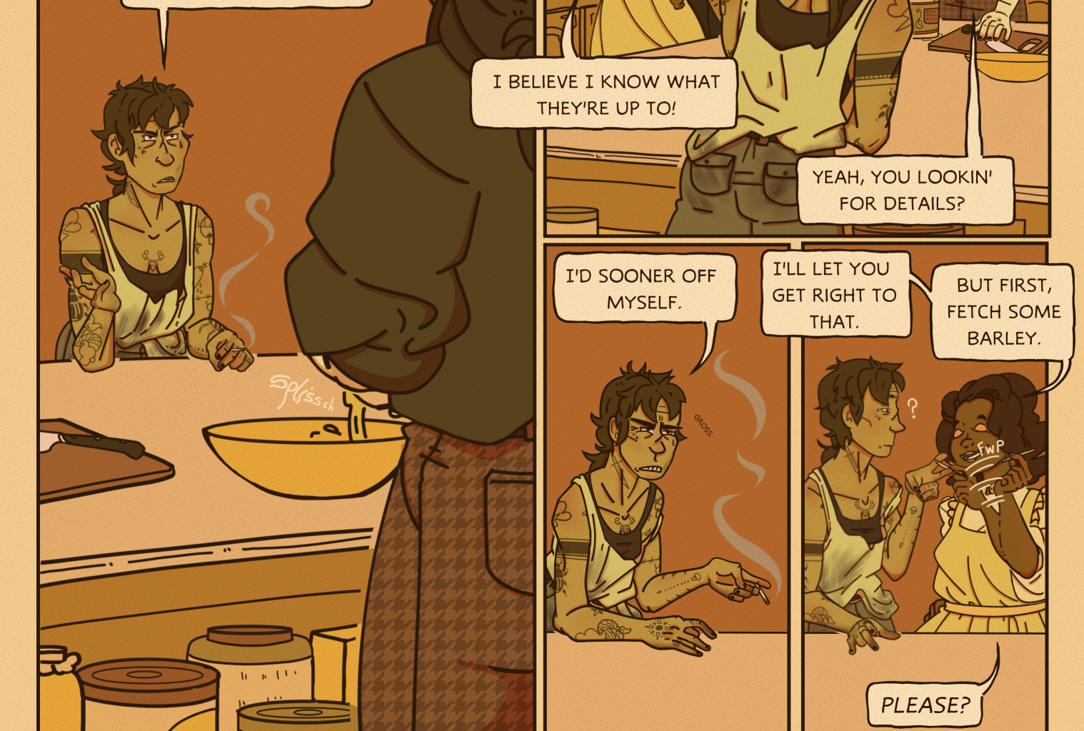 Hand of Paphos - Episode 11, Page 1: C1P11
