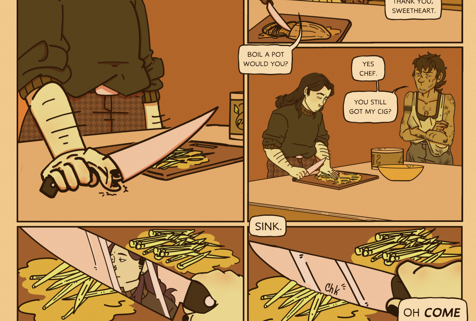 Hand of Paphos - Episode 13, Page 1: C1P13