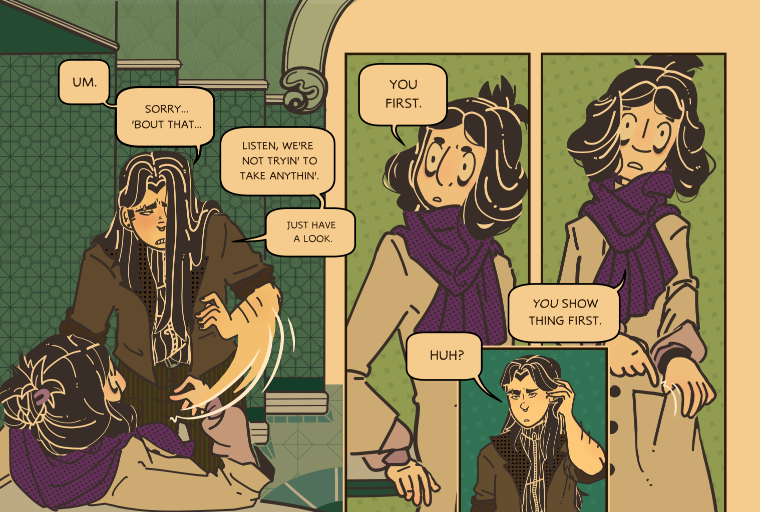 Hand of Paphos - Episode 34, Page 1: C2P14