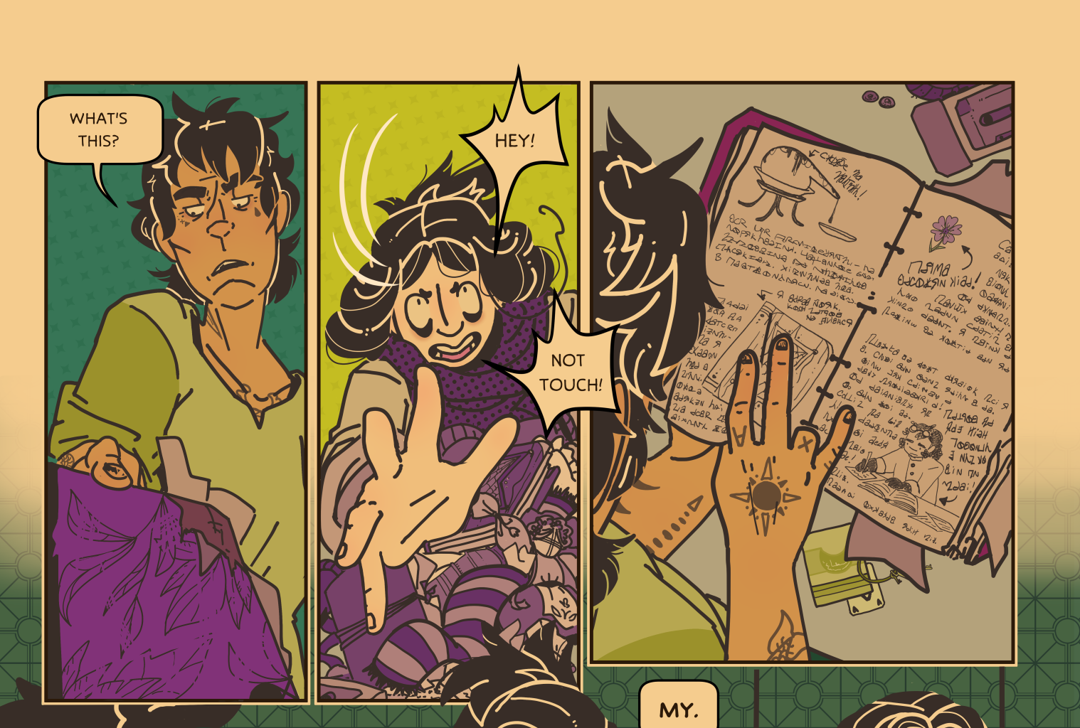 Hand of Paphos - Episode 36, Page 1: C2P16