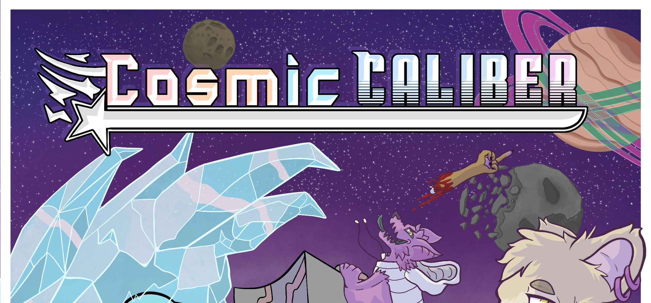 Cosmic Caliber  - Episode 1, Page 1: Cover + Pages 1-6