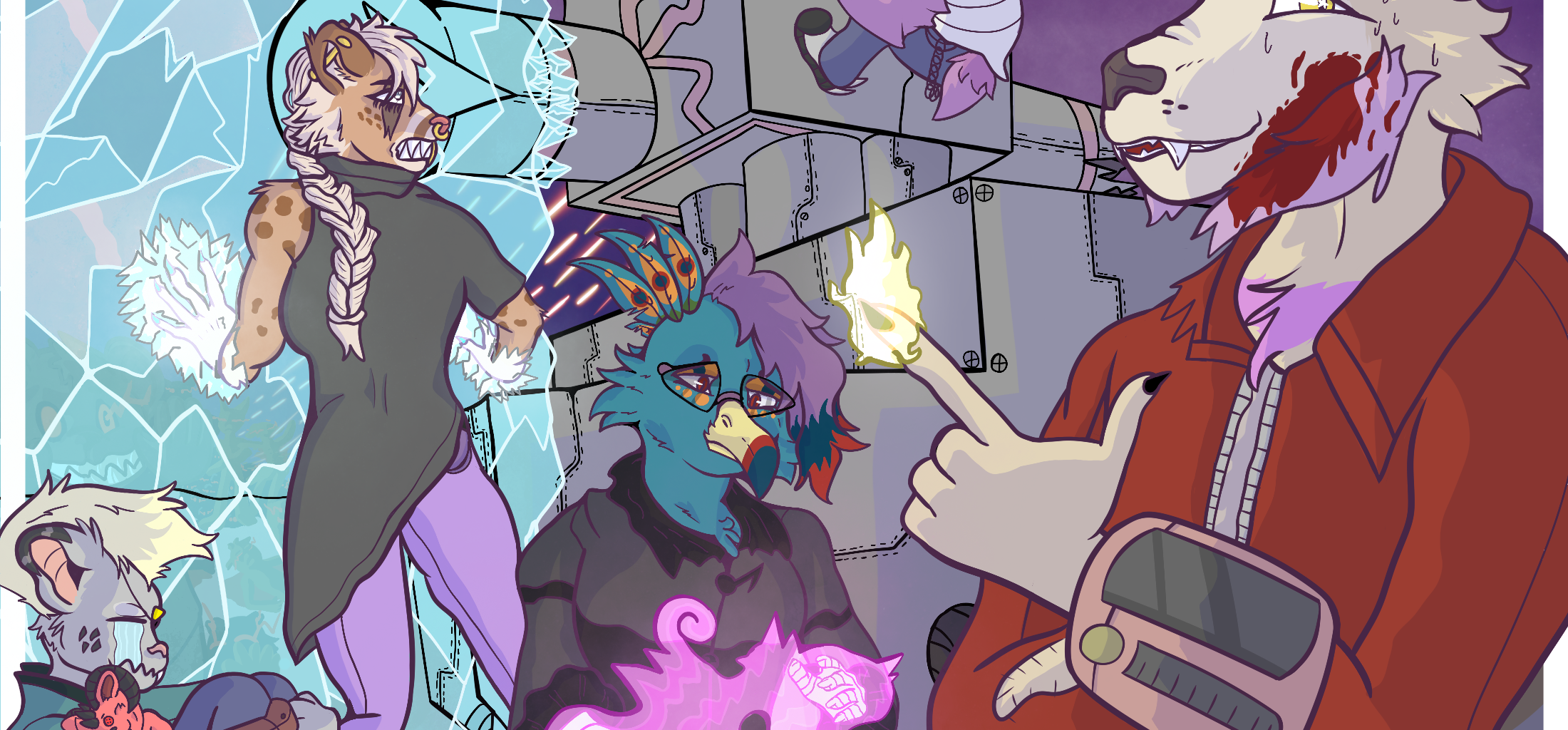 Cosmic Caliber  - Episode 1, Page 1: Cover + Pages 1-6