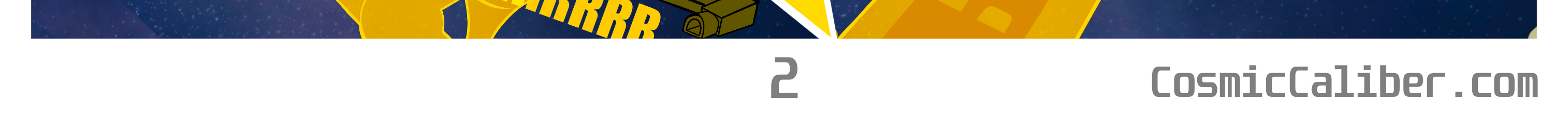 Cosmic Caliber  - Episode 1, Page 3: Cover + Pages 1-6