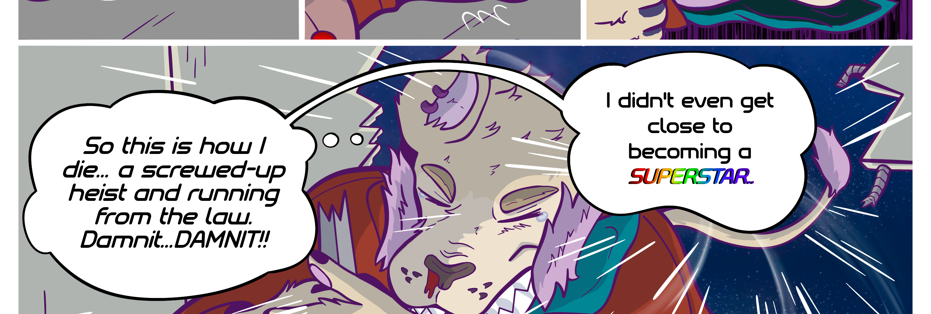 Cosmic Caliber  - Episode 1, Page 5: Cover + Pages 1-6