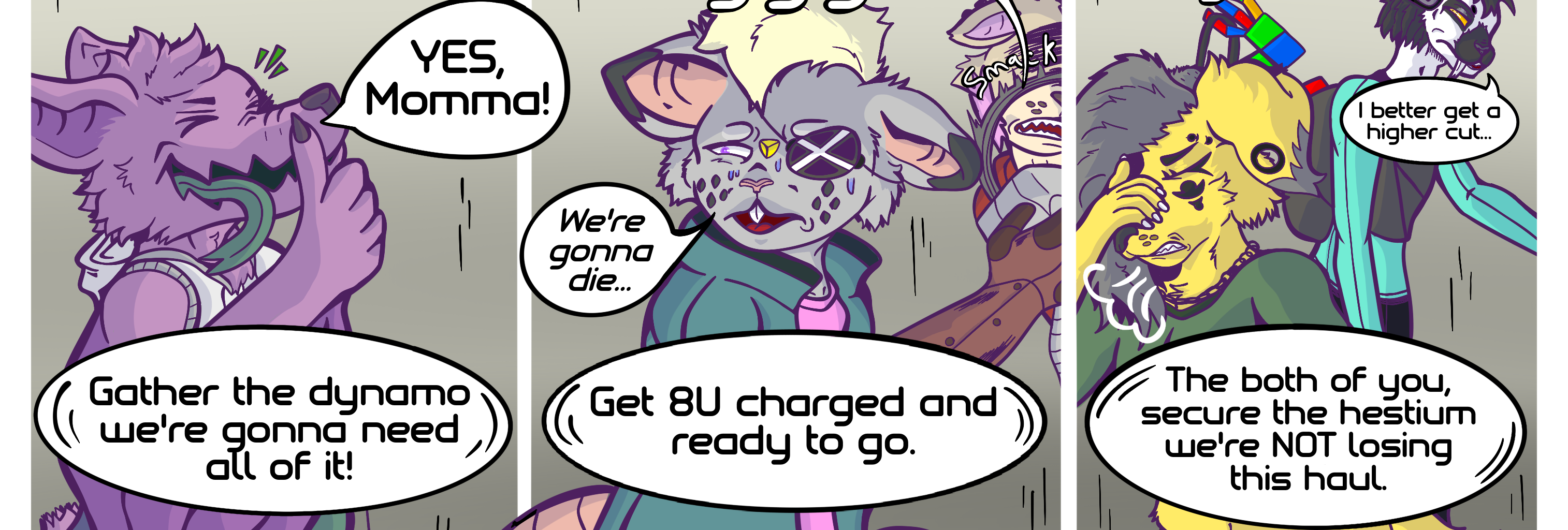 Cosmic Caliber  - Episode 2, Page 1: Pages 7-12