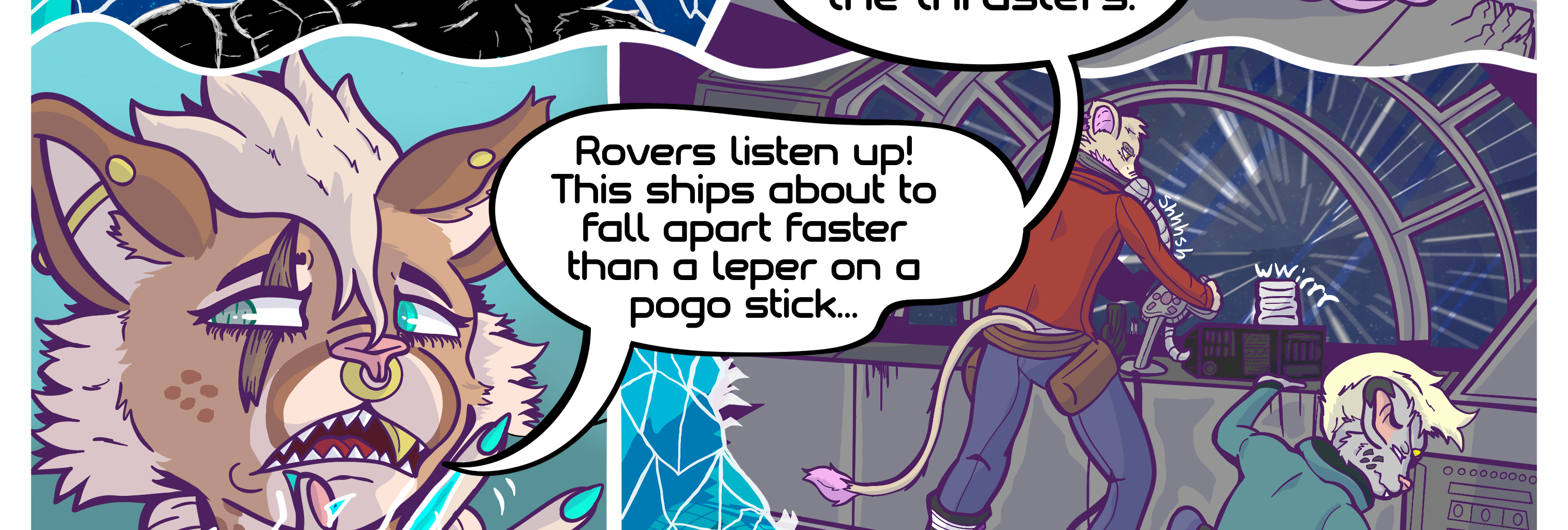 Cosmic Caliber  - Episode 2, Page 1: Pages 7-12