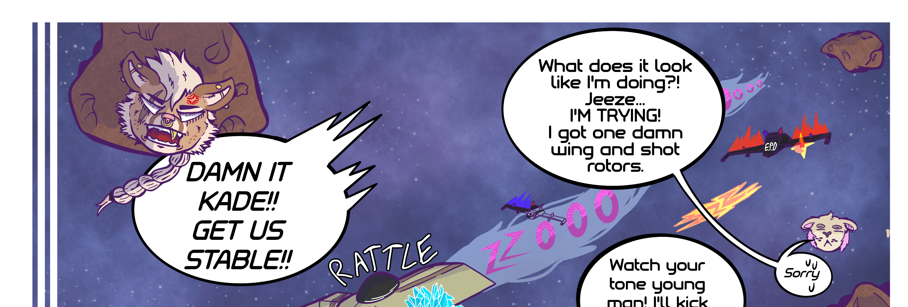 Cosmic Caliber  - Episode 2, Page 2: Pages 7-12