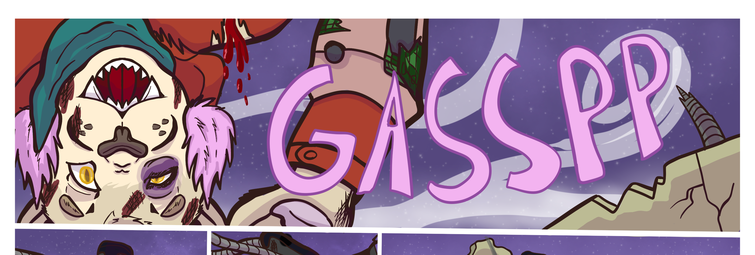 Cosmic Caliber  - Episode 4, Page 1: Pages 21 and 22